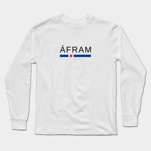 Áfram Iceland Long Sleeve T-Shirt